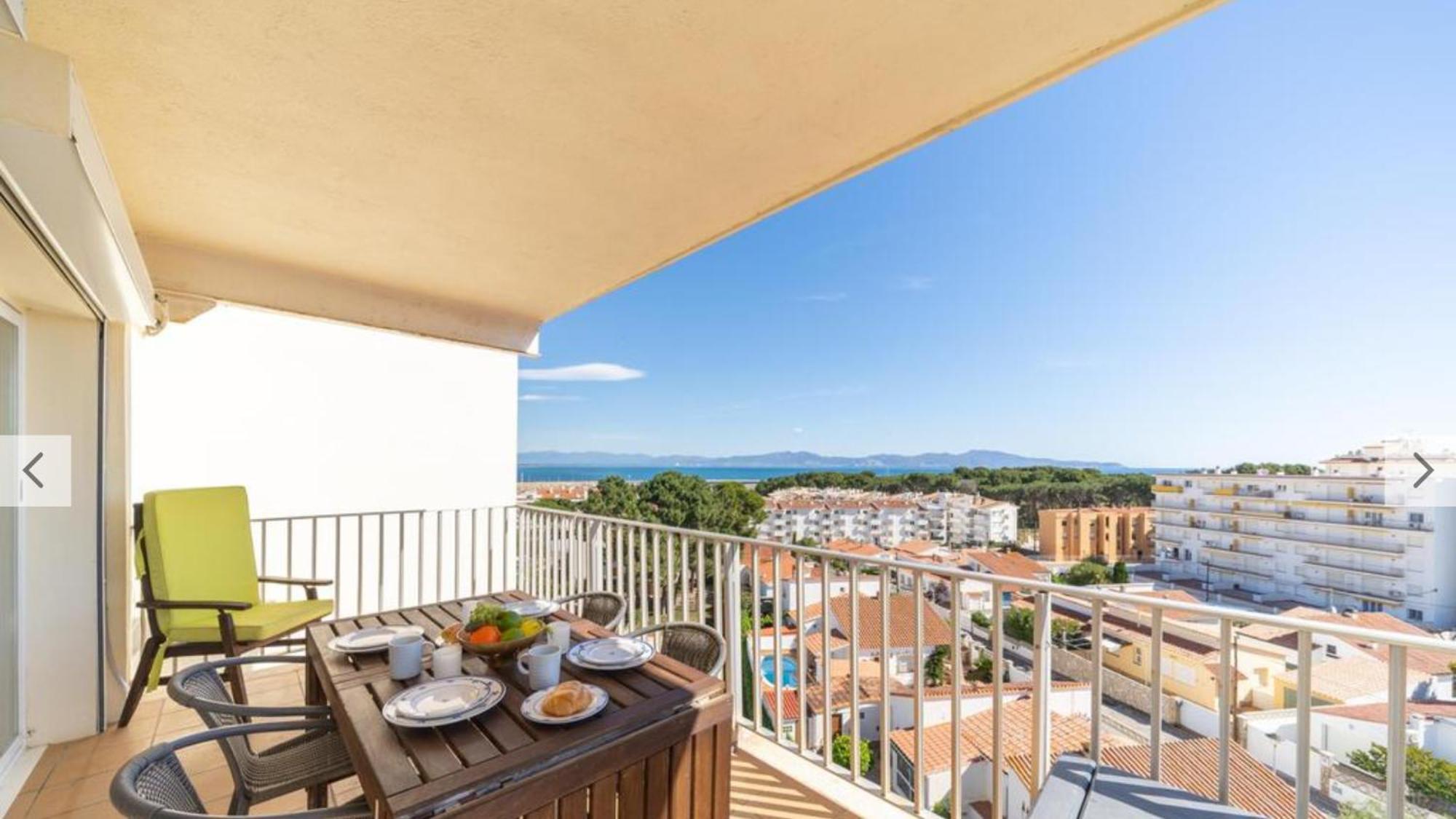 Appartamento Orsa-Atico Con Vista Al Mar Y Piscina L' Escala Esterno foto