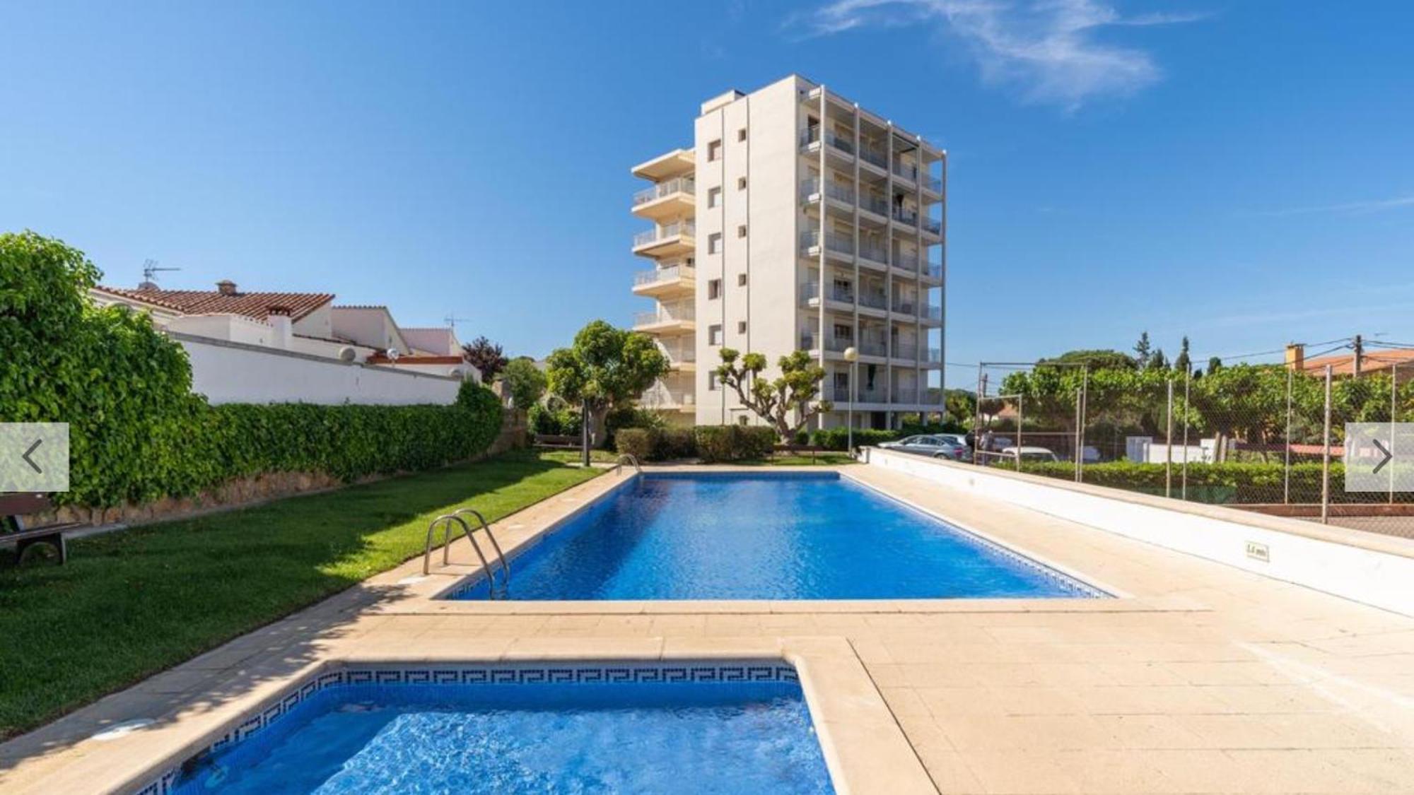Appartamento Orsa-Atico Con Vista Al Mar Y Piscina L' Escala Esterno foto