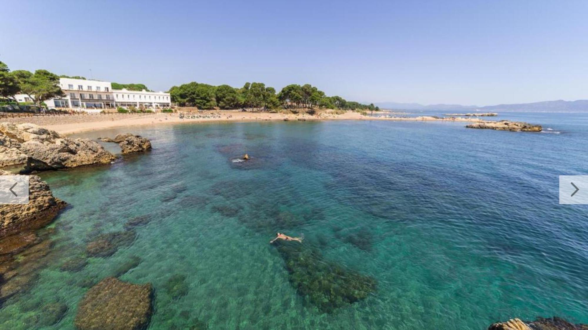 Appartamento Orsa-Atico Con Vista Al Mar Y Piscina L' Escala Esterno foto